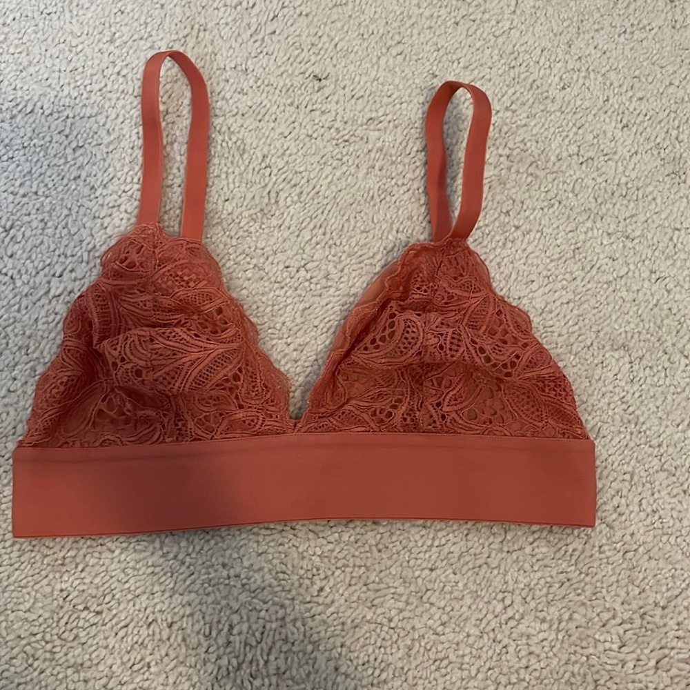 Lively orange bralette size M